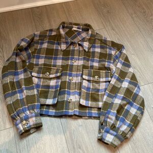 LA Hearts Crop Jacket